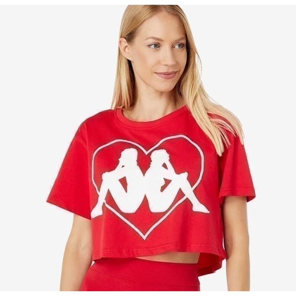 NWT❤️Kappa crop top t-shirt szM